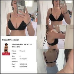 Lululemon Deep Sea Swim Top